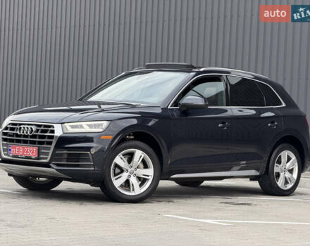 Синий Ауди Ку 5, объемом двигателя 2 л и пробегом 177 тыс. км за 24799 $, фото 4 на Automoto.ua