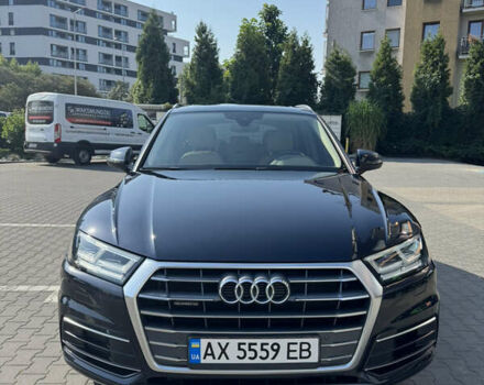 Синий Ауди Ку 5, объемом двигателя 1.98 л и пробегом 98 тыс. км за 24444 $, фото 1 на Automoto.ua
