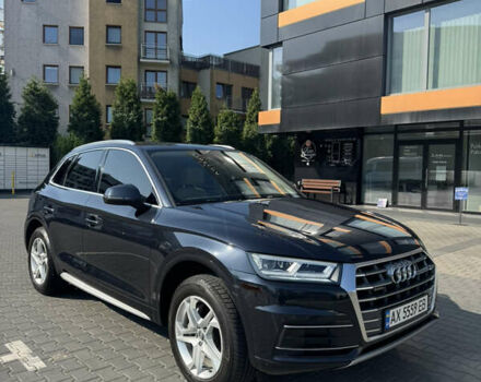 Синий Ауди Ку 5, объемом двигателя 1.98 л и пробегом 98 тыс. км за 24444 $, фото 2 на Automoto.ua