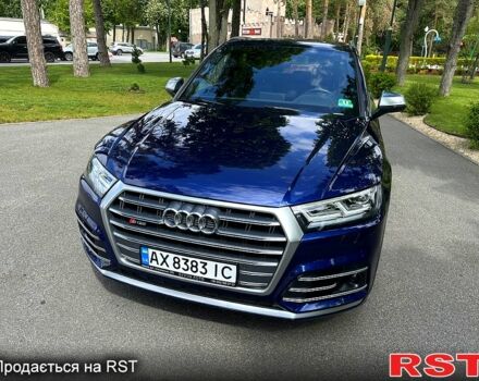 Синий Ауди Ку 5, объемом двигателя 3 л и пробегом 24 тыс. км за 39500 $, фото 1 на Automoto.ua