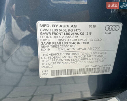 Синій Ауді Ку 5, об'ємом двигуна 1.98 л та пробігом 118 тис. км за 25500 $, фото 11 на Automoto.ua