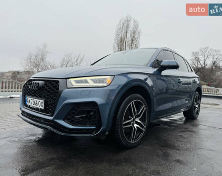 Синий Ауди Ку 5, объемом двигателя 2 л и пробегом 35 тыс. км за 30700 $, фото 2 на Automoto.ua