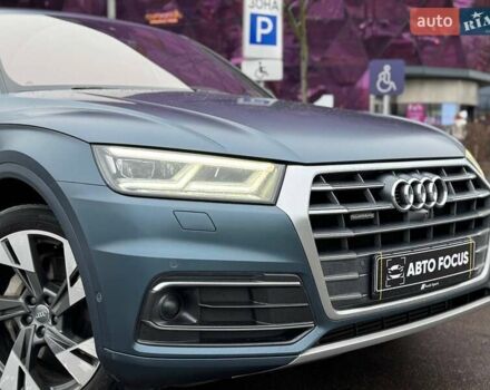 Синий Ауди Ку 5, объемом двигателя 2.97 л и пробегом 191 тыс. км за 55990 $, фото 1 на Automoto.ua