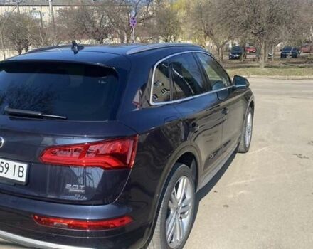 Синий Ауди Ку 5, объемом двигателя 1.98 л и пробегом 53 тыс. км за 28000 $, фото 24 на Automoto.ua