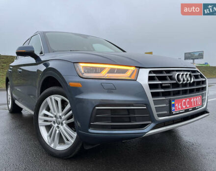 Синий Ауди Ку 5, объемом двигателя 1.98 л и пробегом 61 тыс. км за 29900 $, фото 2 на Automoto.ua