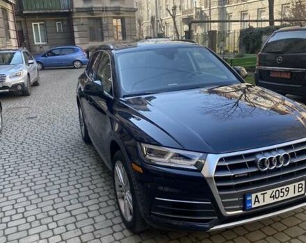 Синий Ауди Ку 5, объемом двигателя 1.98 л и пробегом 53 тыс. км за 28000 $, фото 5 на Automoto.ua