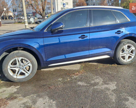 Синий Ауди Ку 5, объемом двигателя 1.98 л и пробегом 205 тыс. км за 16700 $, фото 3 на Automoto.ua