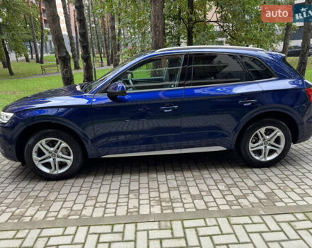Синий Ауди Ку 5, объемом двигателя 2 л и пробегом 158 тыс. км за 21400 $, фото 4 на Automoto.ua