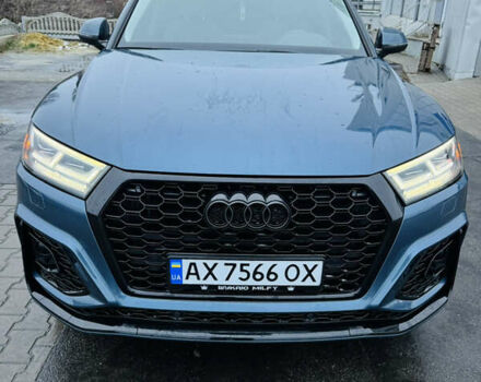 Синий Ауди Ку 5, объемом двигателя 2 л и пробегом 35 тыс. км за 30700 $, фото 13 на Automoto.ua