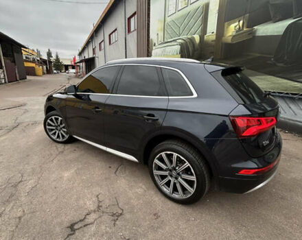 Синий Ауди Ку 5, объемом двигателя 2 л и пробегом 188 тыс. км за 30990 $, фото 2 на Automoto.ua