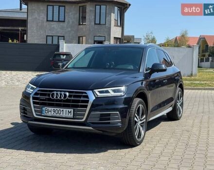 Синий Ауди Ку 5, объемом двигателя 1.98 л и пробегом 71 тыс. км за 31499 $, фото 1 на Automoto.ua