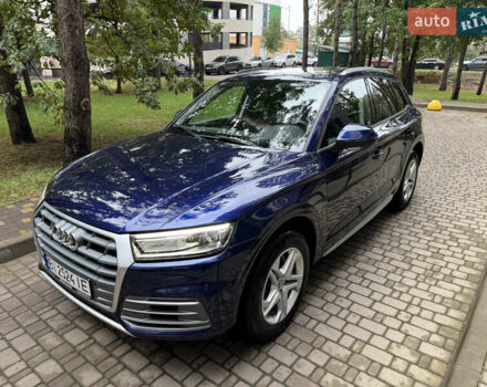 Синий Ауди Ку 5, объемом двигателя 2 л и пробегом 158 тыс. км за 21400 $, фото 1 на Automoto.ua