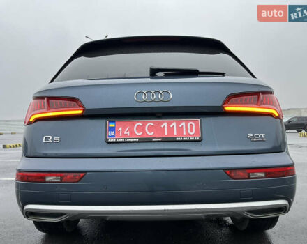 Синий Ауди Ку 5, объемом двигателя 1.98 л и пробегом 61 тыс. км за 29900 $, фото 9 на Automoto.ua