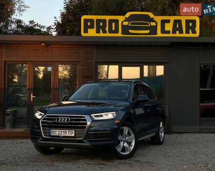 Синий Ауди Ку 5, объемом двигателя 1.98 л и пробегом 83 тыс. км за 27900 $, фото 1 на Automoto.ua