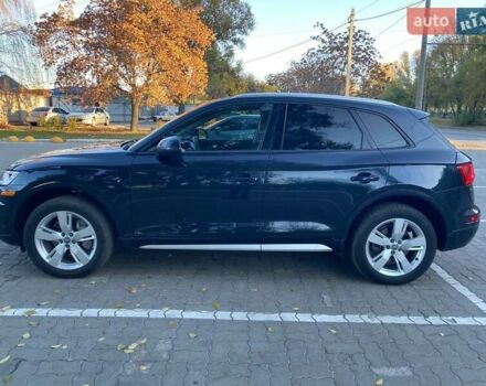 Синій Ауді Ку 5, об'ємом двигуна 2 л та пробігом 150 тис. км за 21999 $, фото 3 на Automoto.ua