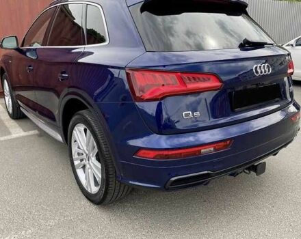 Синий Ауди Ку 5, объемом двигателя 2 л и пробегом 93 тыс. км за 18200 $, фото 4 на Automoto.ua