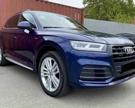 Синий Ауди Ку 5, объемом двигателя 2 л и пробегом 93 тыс. км за 18200 $, фото 2 на Automoto.ua