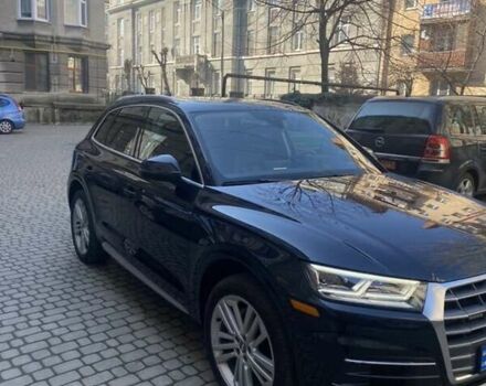 Синий Ауди Ку 5, объемом двигателя 1.98 л и пробегом 53 тыс. км за 28000 $, фото 8 на Automoto.ua