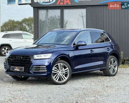 Синій Ауді Ку 5, об'ємом двигуна 2 л та пробігом 70 тис. км за 25300 $, фото 4 на Automoto.ua