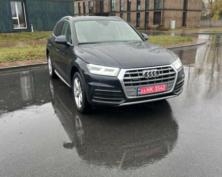 Синий Ауди Ку 5, объемом двигателя 2 л и пробегом 179 тыс. км за 23400 $, фото 2 на Automoto.ua