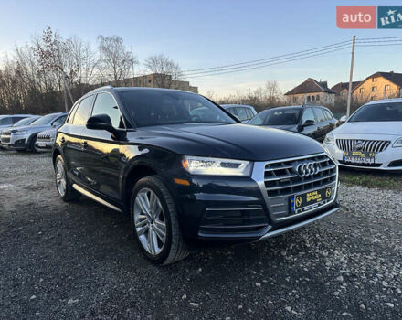 Синий Ауди Ку 5, объемом двигателя 1.98 л и пробегом 81 тыс. км за 27300 $, фото 2 на Automoto.ua