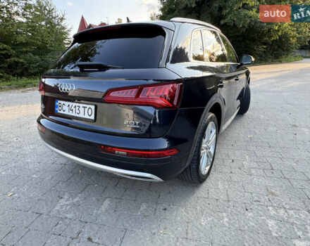 Синий Ауди Ку 5, объемом двигателя 2 л и пробегом 137 тыс. км за 28500 $, фото 7 на Automoto.ua