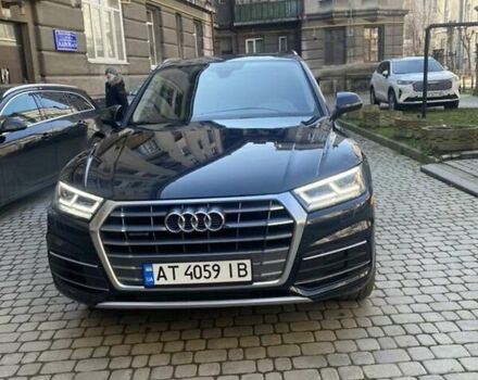 Синий Ауди Ку 5, объемом двигателя 1.98 л и пробегом 53 тыс. км за 28000 $, фото 2 на Automoto.ua