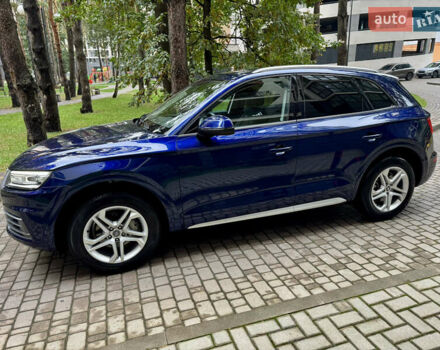 Синий Ауди Ку 5, объемом двигателя 2 л и пробегом 158 тыс. км за 21400 $, фото 3 на Automoto.ua