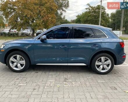 Синий Ауди Ку 5, объемом двигателя 2 л и пробегом 151 тыс. км за 23500 $, фото 3 на Automoto.ua
