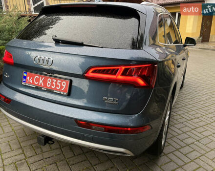Синий Ауди Ку 5, объемом двигателя 1.98 л и пробегом 181 тыс. км за 23700 $, фото 2 на Automoto.ua