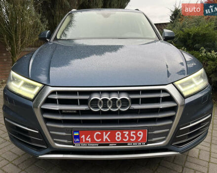 Синий Ауди Ку 5, объемом двигателя 1.98 л и пробегом 181 тыс. км за 23700 $, фото 5 на Automoto.ua