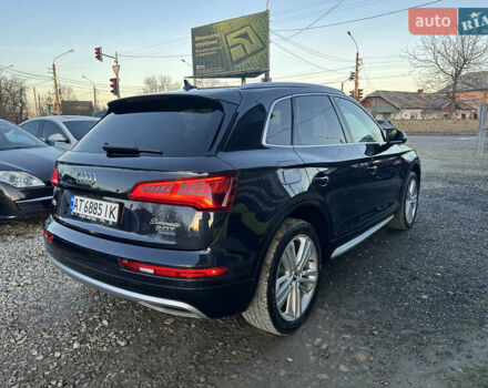 Синий Ауди Ку 5, объемом двигателя 1.98 л и пробегом 81 тыс. км за 27300 $, фото 4 на Automoto.ua