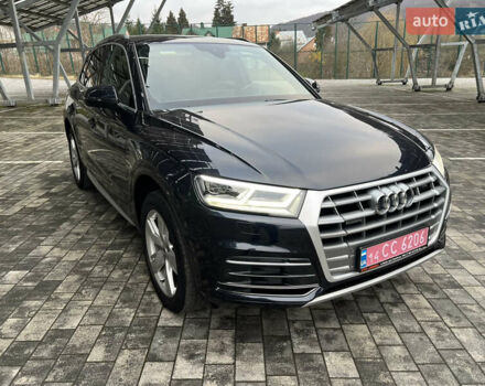 Синій Ауді Ку 5, об'ємом двигуна 2 л та пробігом 104 тис. км за 24999 $, фото 11 на Automoto.ua