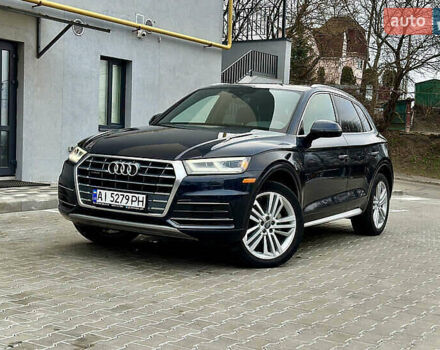 Синій Ауді Ку 5, об'ємом двигуна 1.98 л та пробігом 56 тис. км за 31000 $, фото 32 на Automoto.ua
