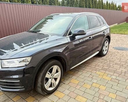 Синий Ауди Ку 5, объемом двигателя 1.98 л и пробегом 123 тыс. км за 24900 $, фото 1 на Automoto.ua