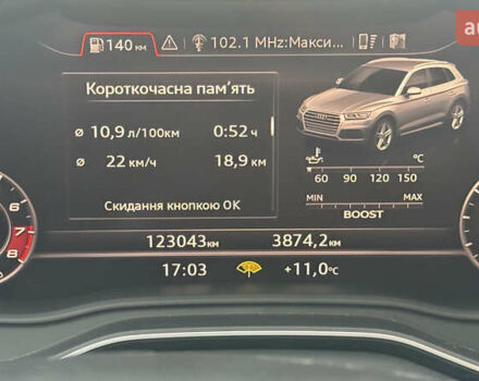 Синий Ауди Ку 5, объемом двигателя 1.98 л и пробегом 123 тыс. км за 24500 $, фото 44 на Automoto.ua