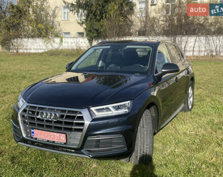 Синий Ауди Ку 5, объемом двигателя 1.98 л и пробегом 123 тыс. км за 24500 $, фото 1 на Automoto.ua