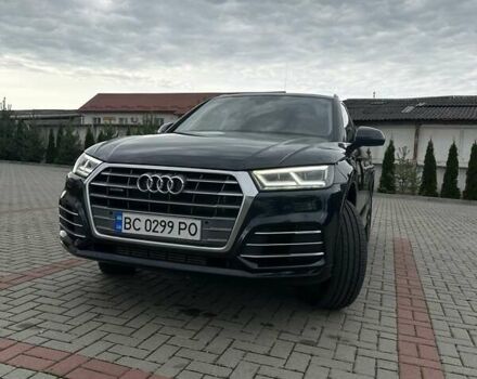 Синий Ауди Ку 5, объемом двигателя 1.98 л и пробегом 66 тыс. км за 40300 $, фото 1 на Automoto.ua
