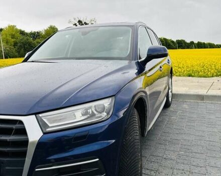 Синий Ауди Ку 5, объемом двигателя 1.98 л и пробегом 109 тыс. км за 28800 $, фото 1 на Automoto.ua