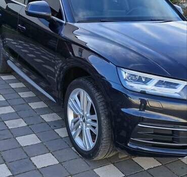 Ауді Ку 5 2019 у Стрые на Automoto.ua Синій Ауді Ку 5, об'ємом двигуна 1.98 л та пробігом 71 тис. км за 28400 $, фото 6 на Automoto.ua