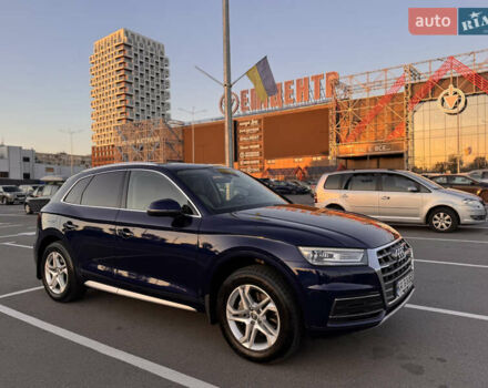 Синий Ауди Ку 5, объемом двигателя 1.98 л и пробегом 115 тыс. км за 30000 $, фото 3 на Automoto.ua