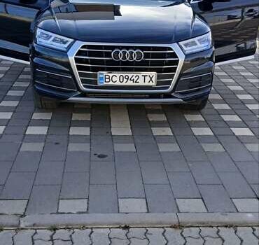 Ауді Ку 5 2019 у Стрые на Automoto.ua Синій Ауді Ку 5, об'ємом двигуна 1.98 л та пробігом 71 тис. км за 28400 $, фото 10 на Automoto.ua