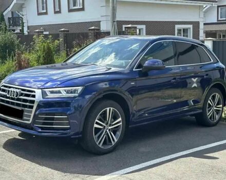 Синий Ауди Ку 5, объемом двигателя 2 л и пробегом 62 тыс. км за 19000 $, фото 1 на Automoto.ua