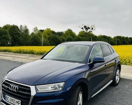 Синий Ауди Ку 5, объемом двигателя 1.98 л и пробегом 109 тыс. км за 28800 $, фото 2 на Automoto.ua