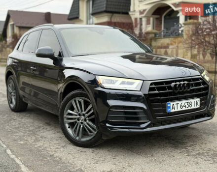 Синий Ауди Ку 5, объемом двигателя 1.98 л и пробегом 78 тыс. км за 25000 $, фото 2 на Automoto.ua