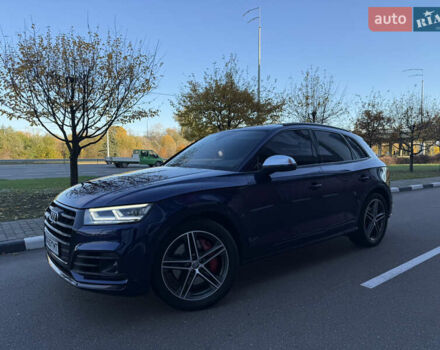 Синий Ауди Ку 5, объемом двигателя 3 л и пробегом 42 тыс. км за 53999 $, фото 5 на Automoto.ua