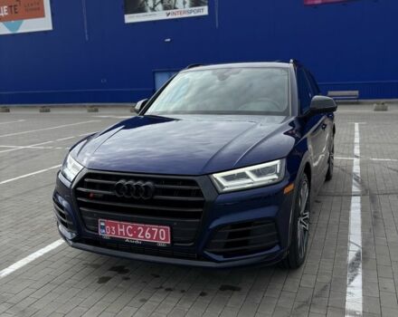 Синий Ауди Ку 5, объемом двигателя 3 л и пробегом 123 тыс. км за 31000 $, фото 3 на Automoto.ua