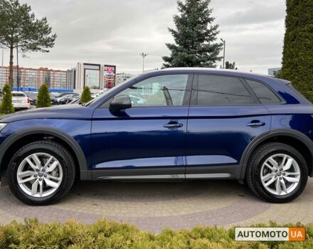 Синий Ауди Ку 5, объемом двигателя 2 л и пробегом 63 тыс. км за 42300 $, фото 3 на Automoto.ua
