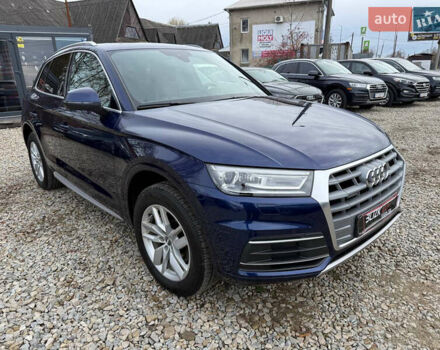 Синій Ауді Ку 5, об'ємом двигуна 2 л та пробігом 85 тис. км за 24900 $, фото 1 на Automoto.ua