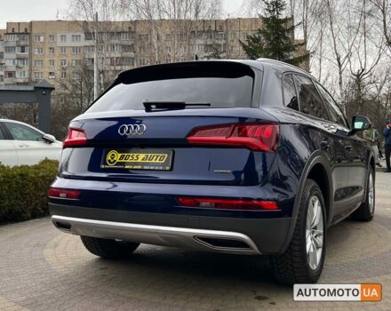 Синий Ауди Ку 5, объемом двигателя 2 л и пробегом 63 тыс. км за 42300 $, фото 6 на Automoto.ua
